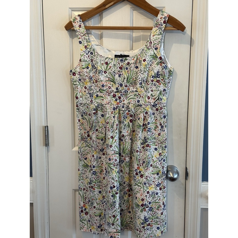 petite sophisticate floral dress Cottage Garden Party Feminine Spring 12P
